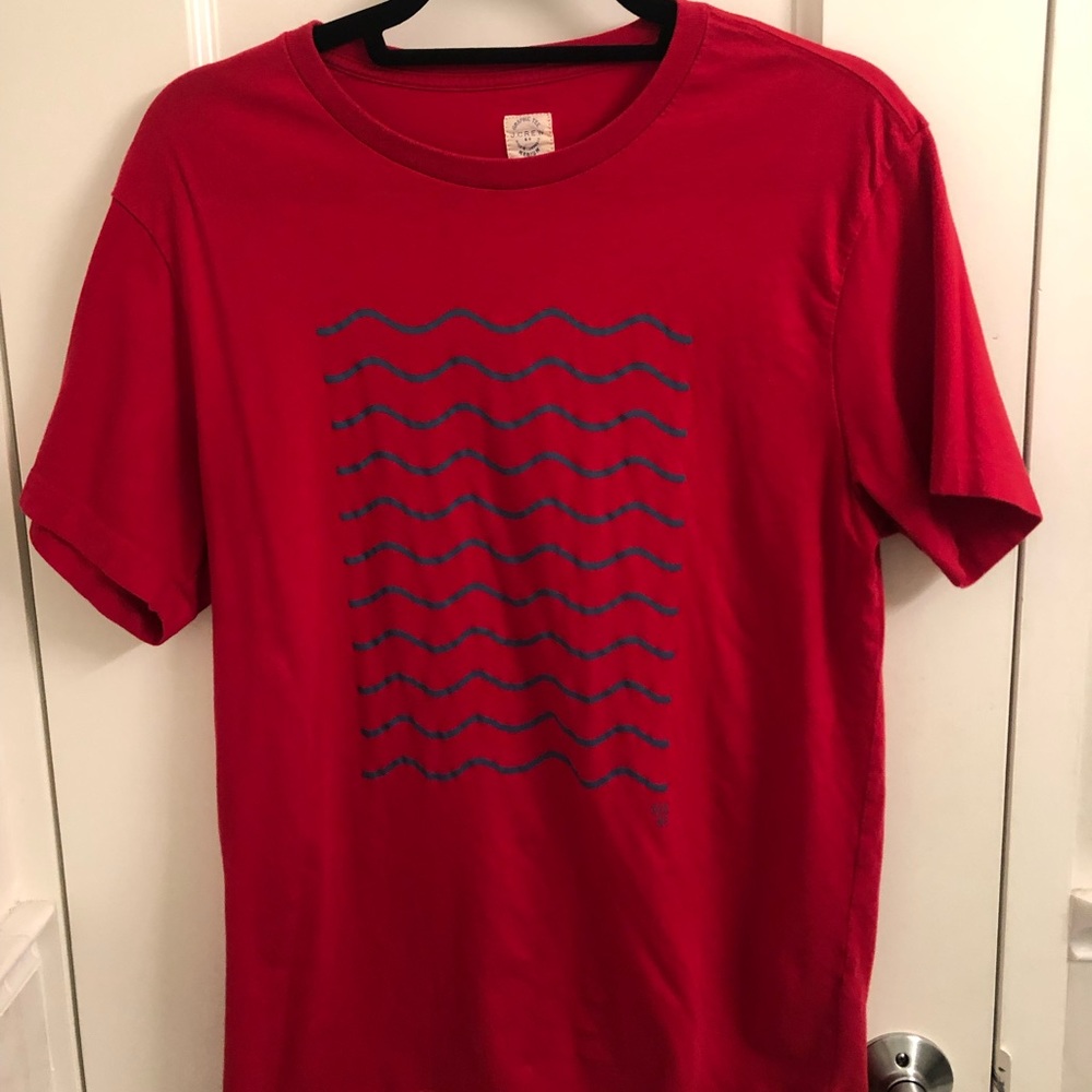 Wavy Graphic J.Crew Tee